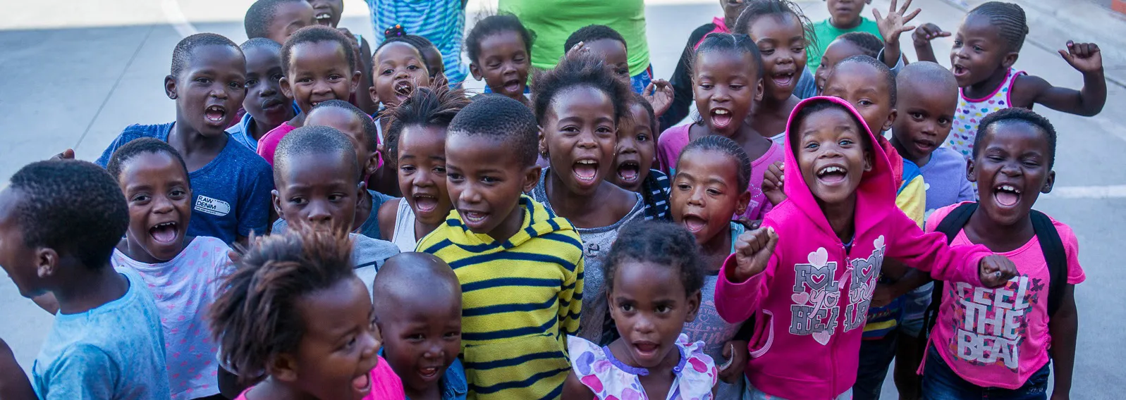 Kinderen bij de Amy Foundation